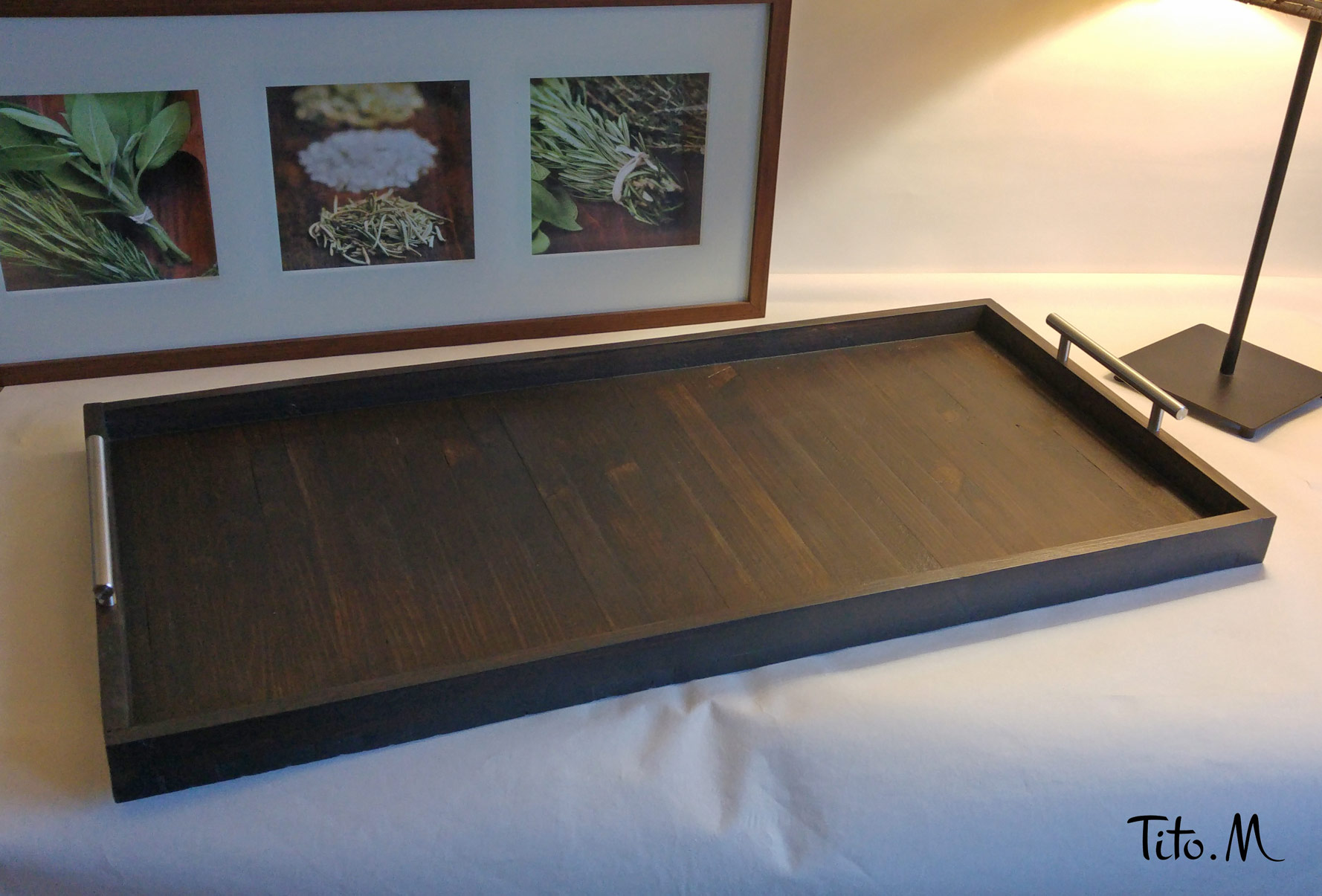 SUFEILE-plateaux en bois pour service de petit déj – Grandado