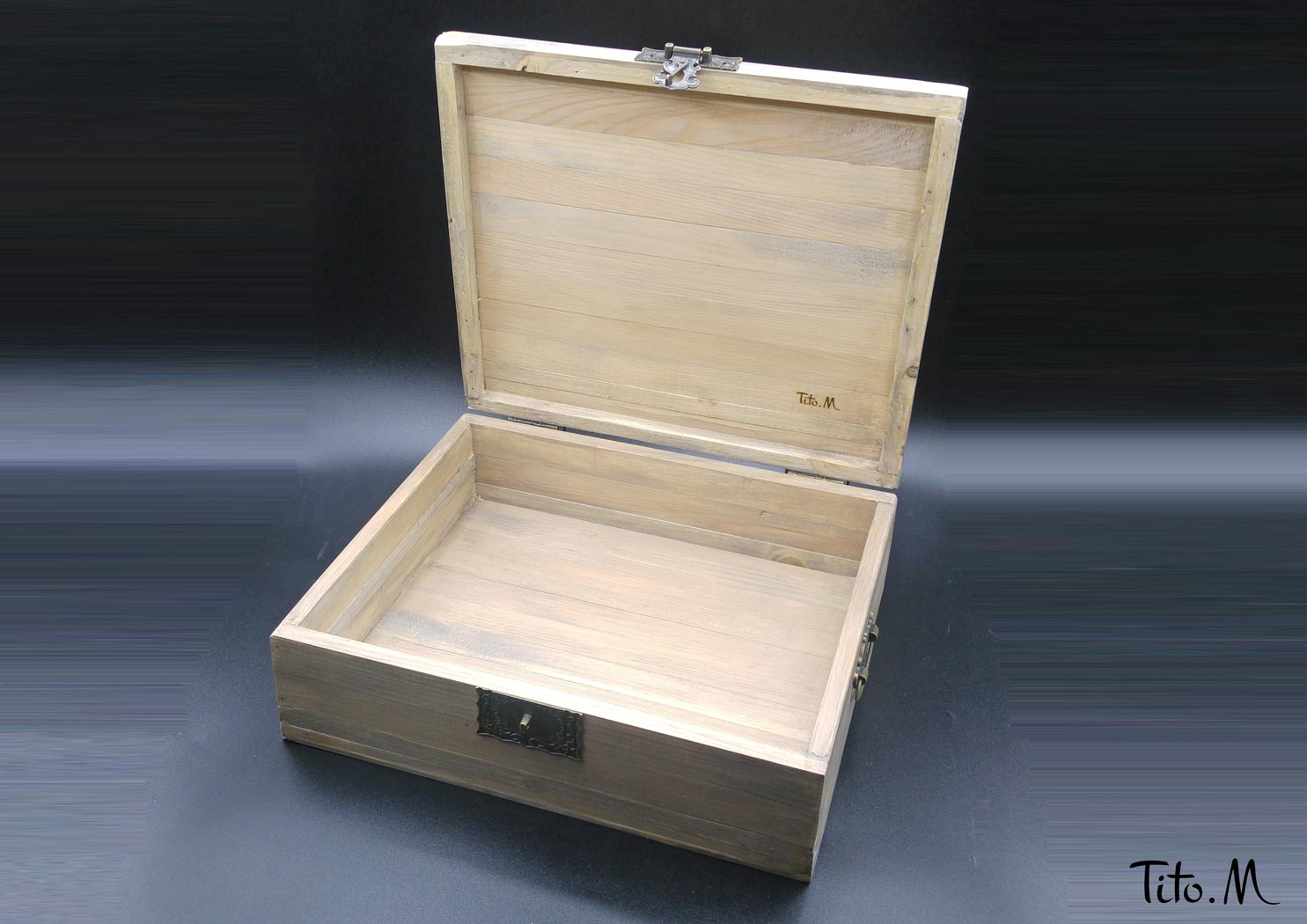 Coffret en bois, Personnalisable, Madein95, écologique