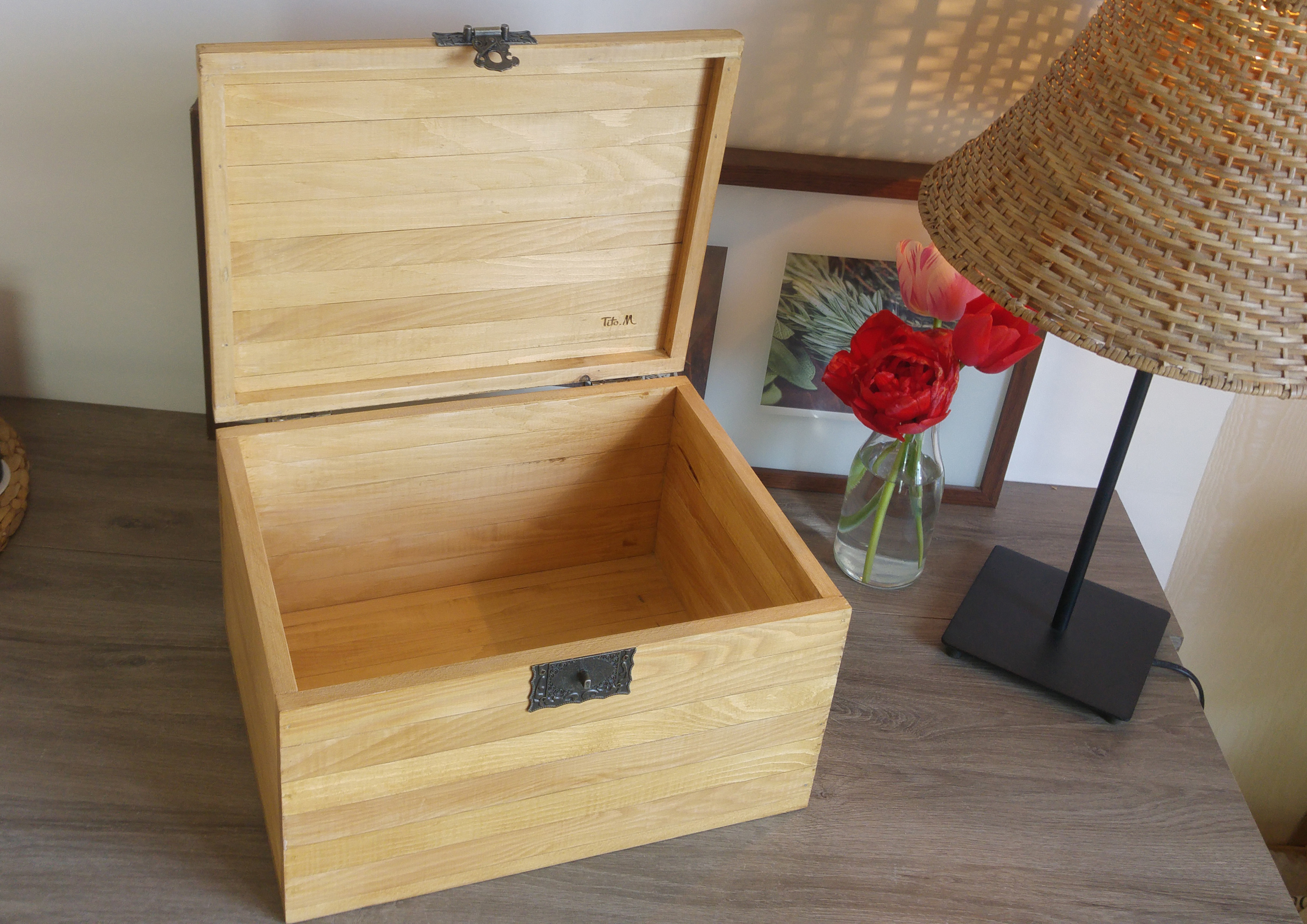 Coffret en bois, Personnalisable, Madein95, écologique