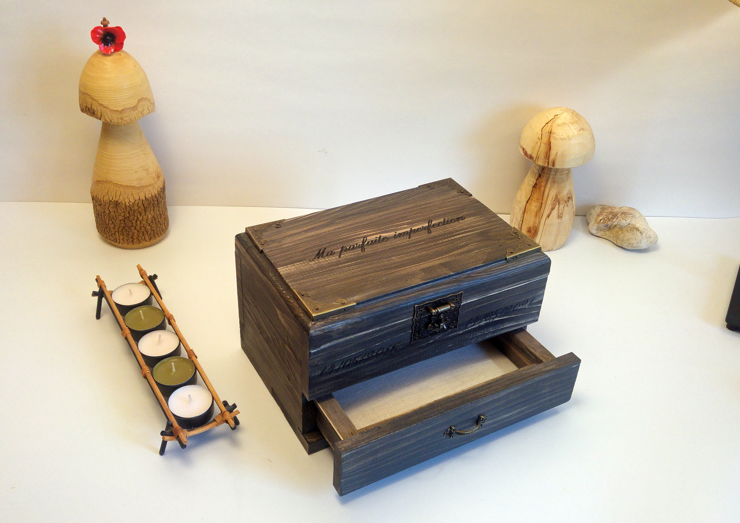 Boîte à bijoux gravée - "Luc" – Image 22