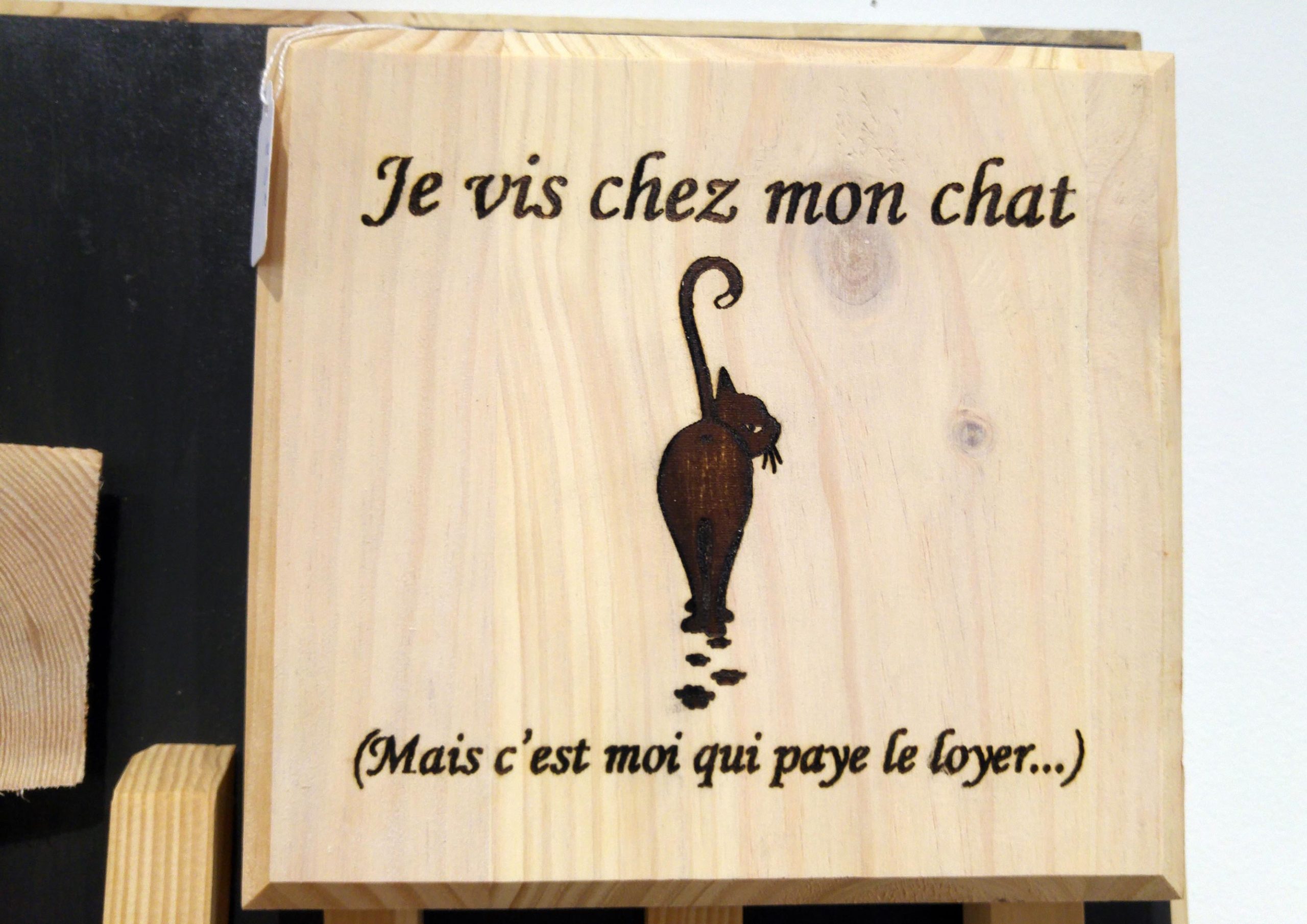 Tableau en bois gravé personnalisable – Image 9