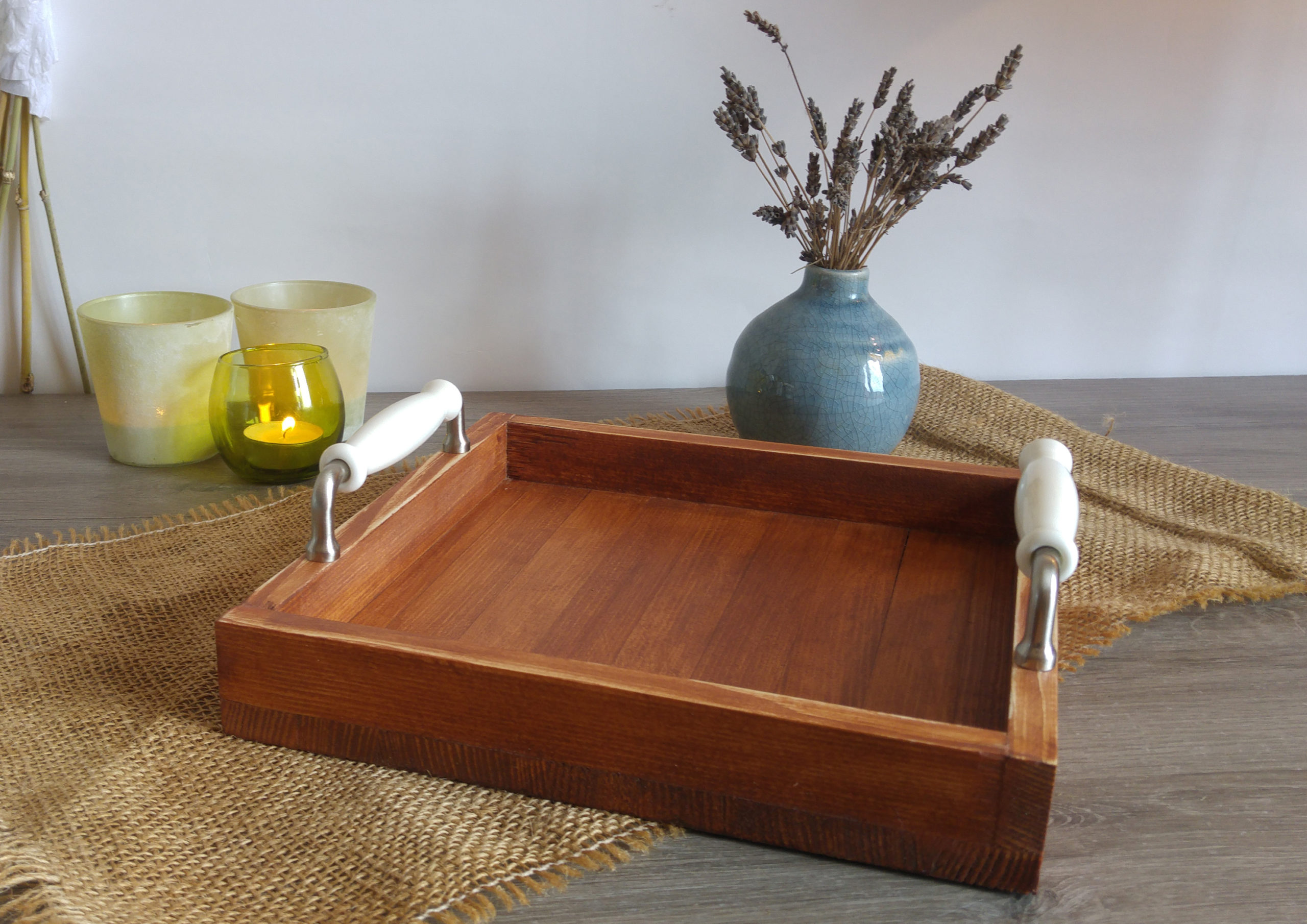 Petit plateau carré - "Tea Time" – Image 16