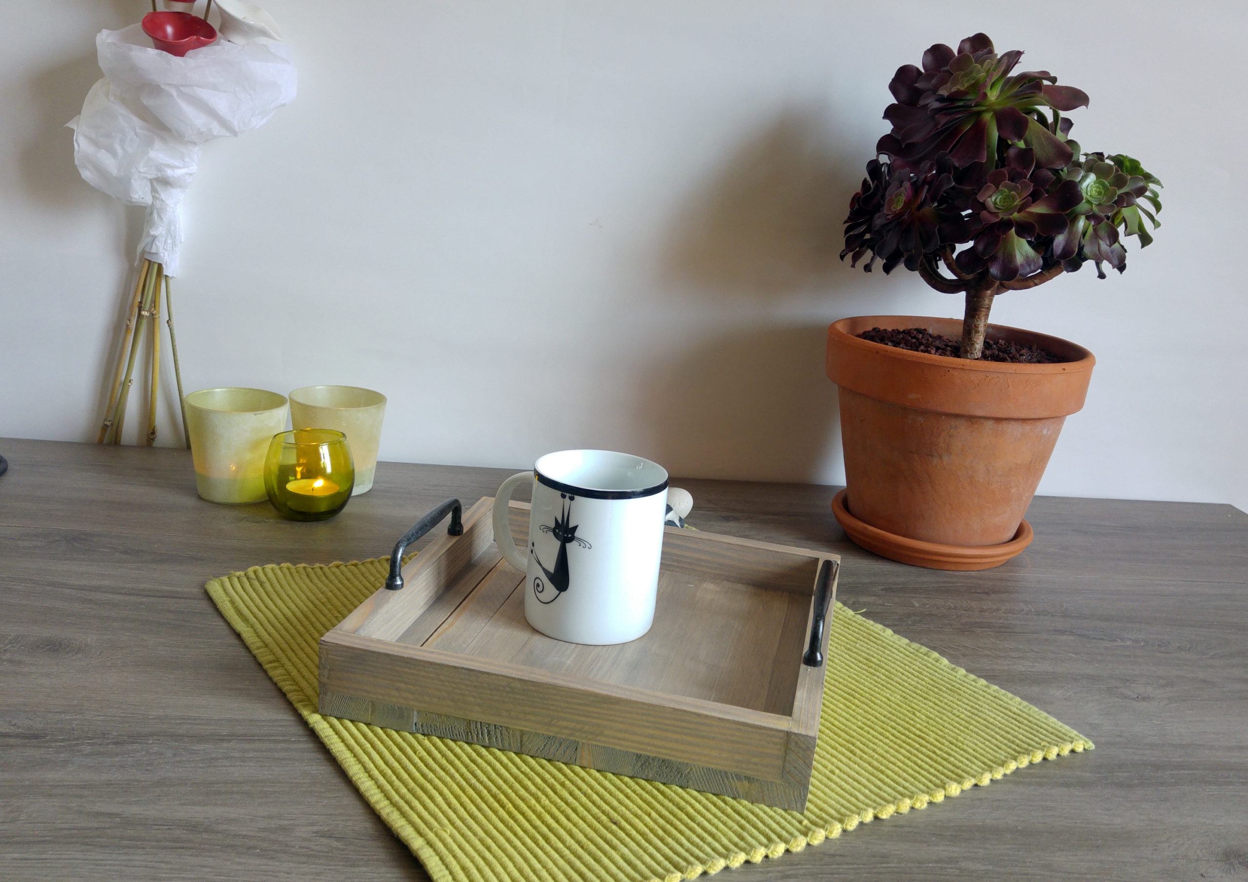 Petit plateau carré - "Tea Time" – Image 15