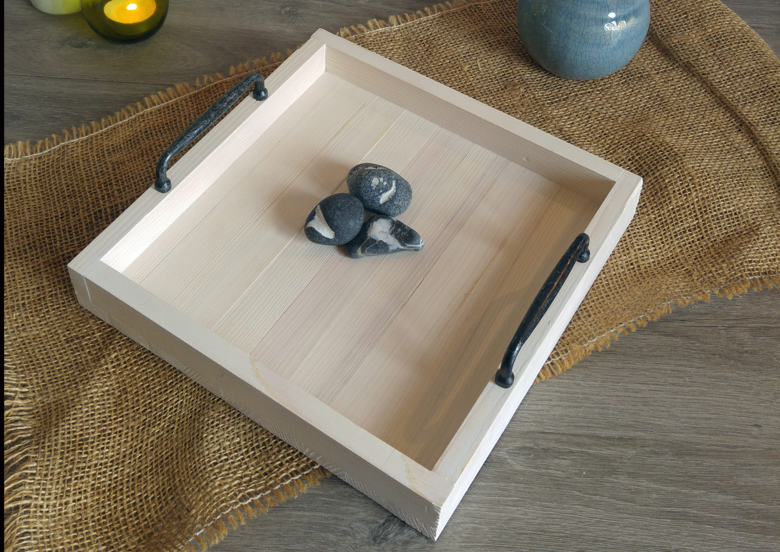 Petit plateau carré - "Tea Time" – Image 14