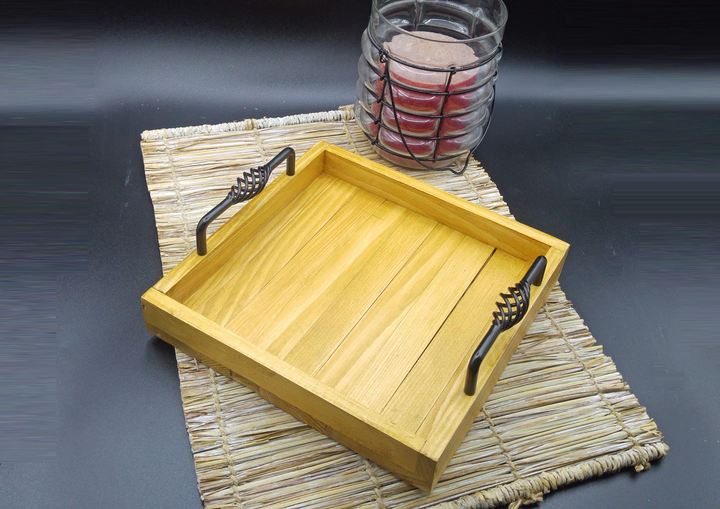 Petit plateau carré - "Tea Time" – Image 5