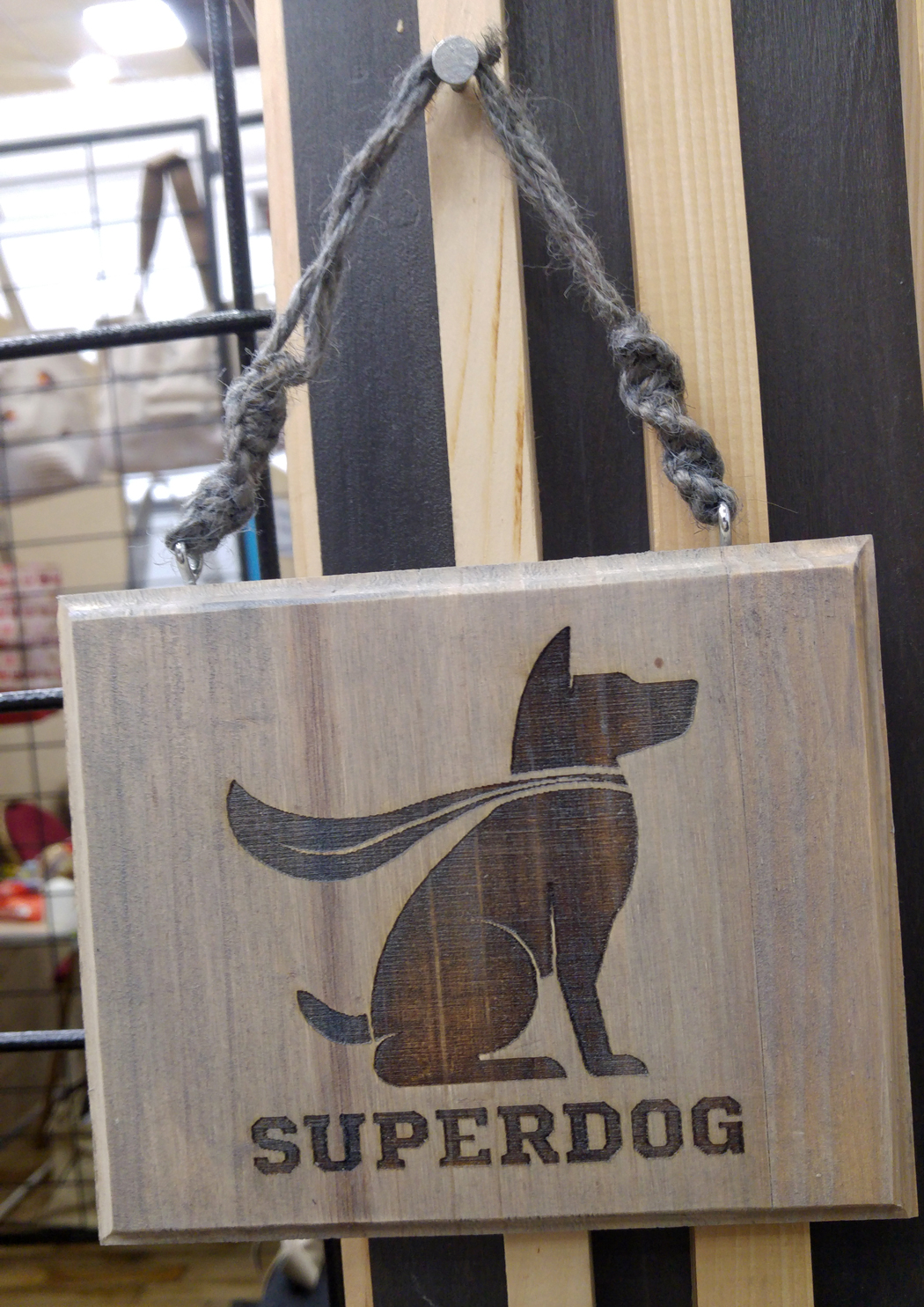 Pancarte en bois gravée personnalisable – Image 15