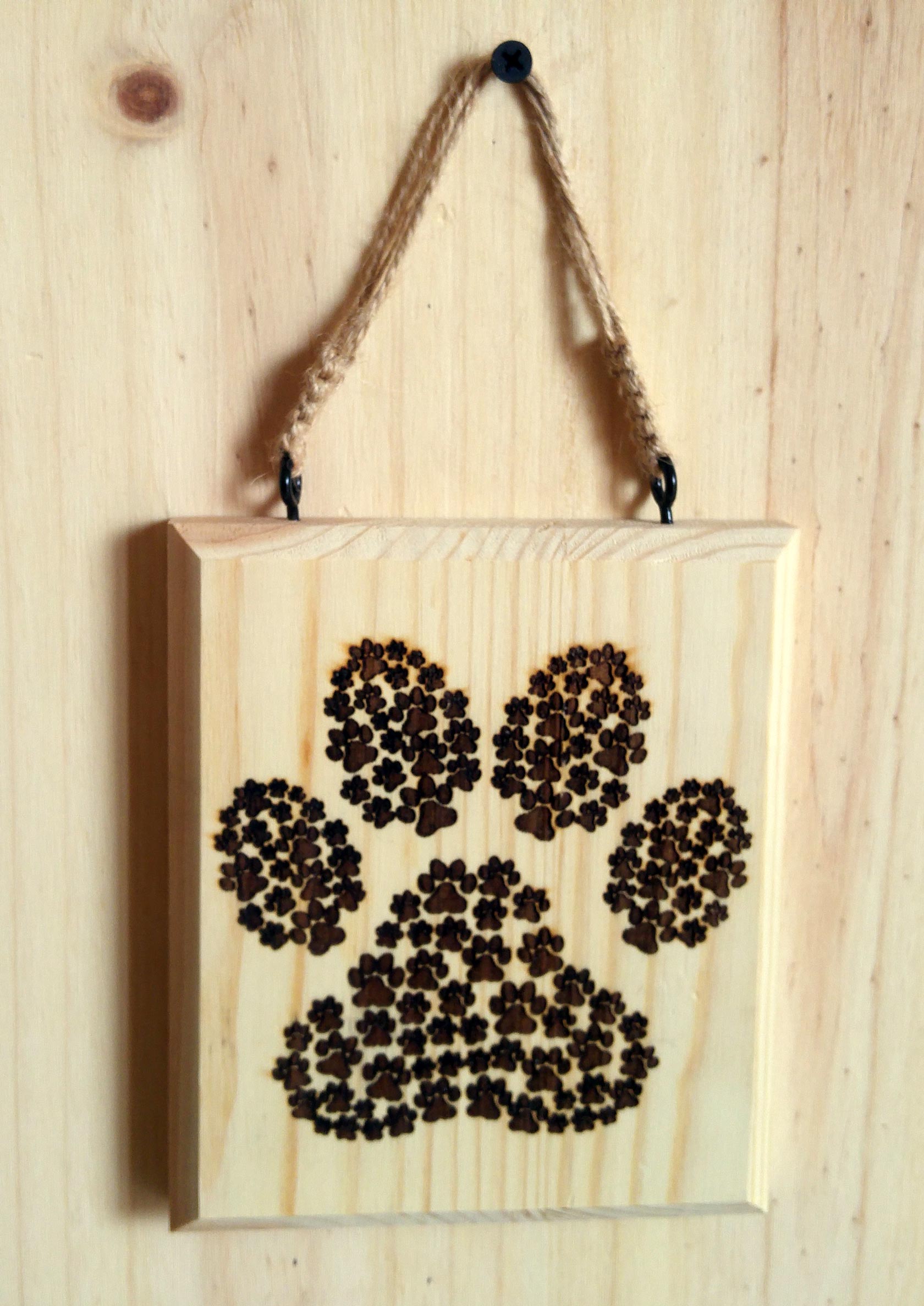 Pancarte en bois gravée personnalisable – Image 8