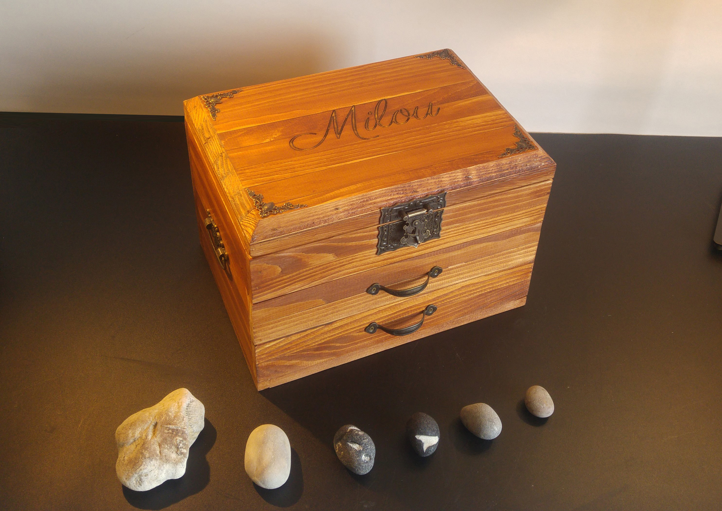 Boîte à bijoux gravée - "Sarah" – Image 12