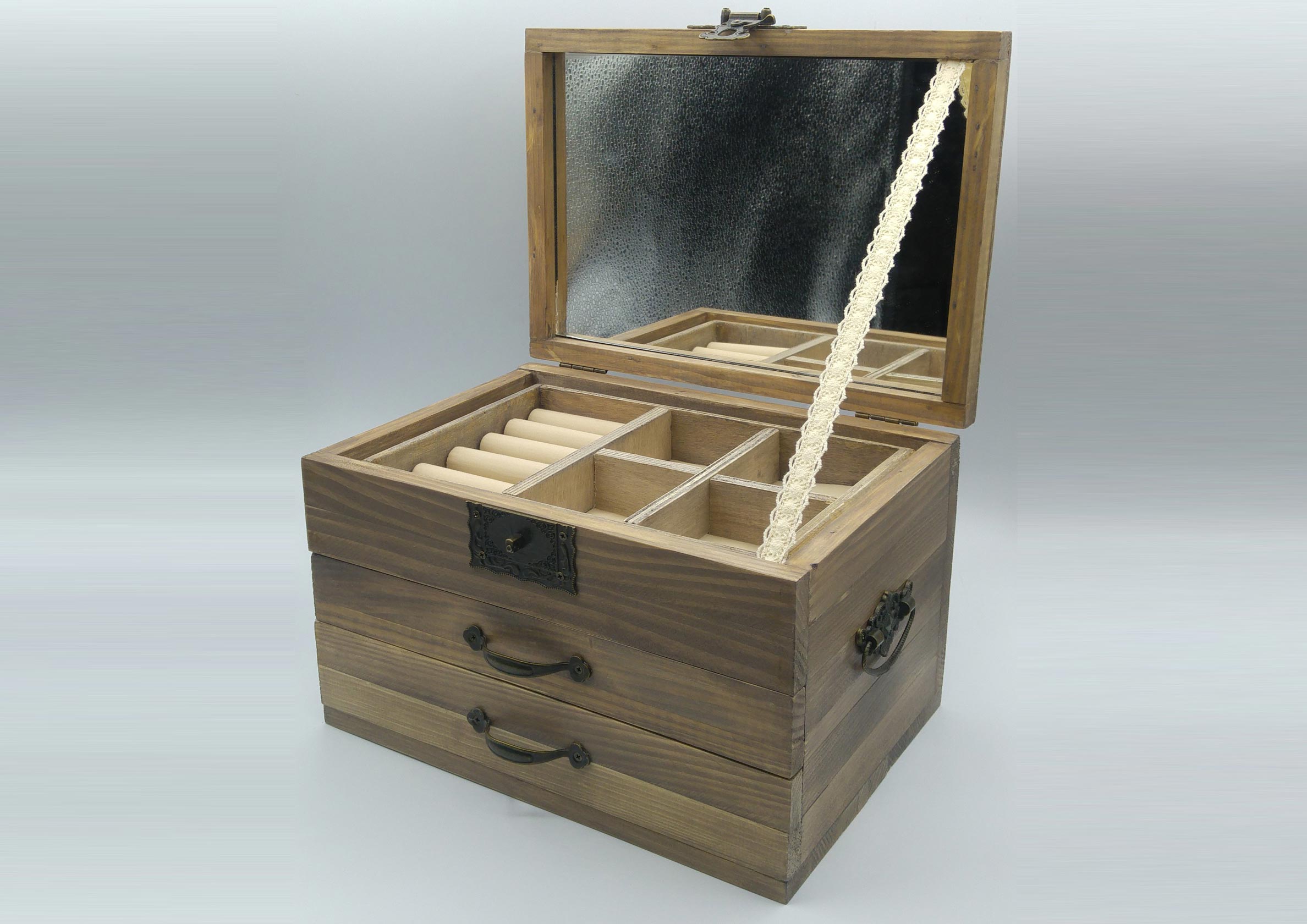 Boîte à bijoux gravée - "Sarah" – Image 2