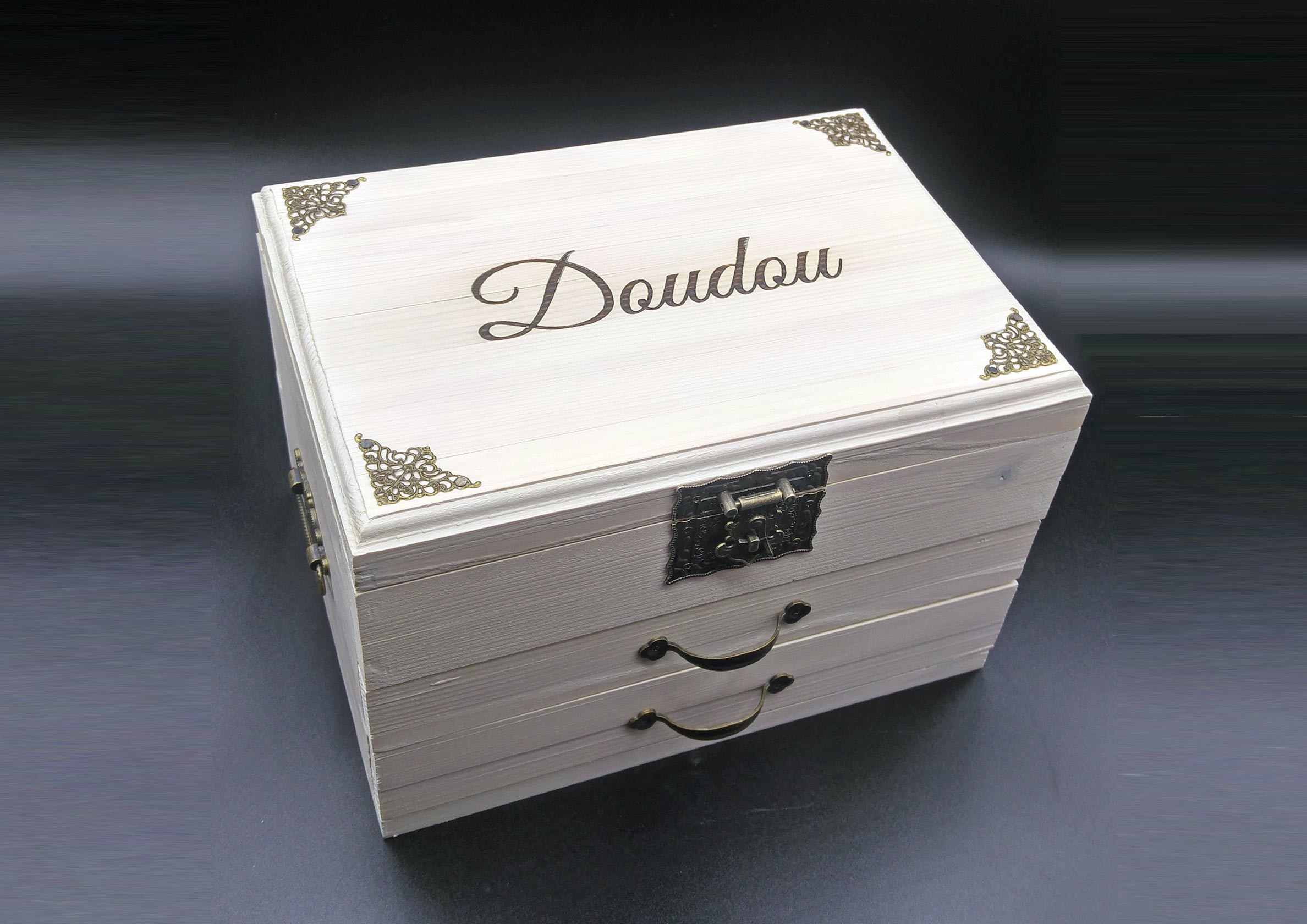 Boîte à bijoux gravée - "Sarah" – Image 4