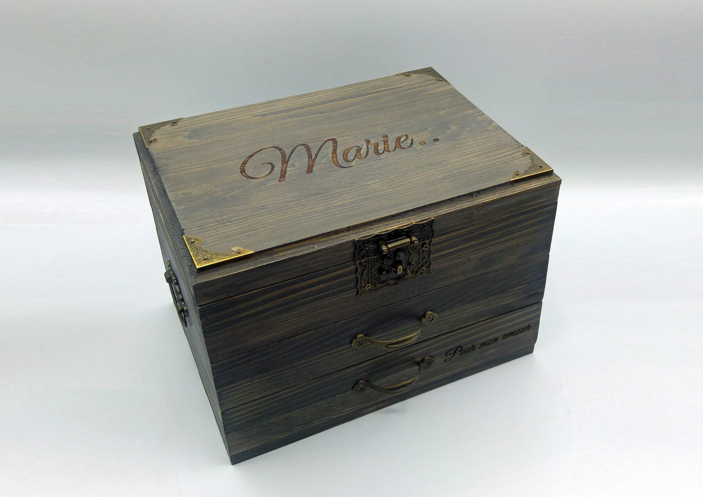 Boîte à bijoux gravée - "Sarah" – Image 22