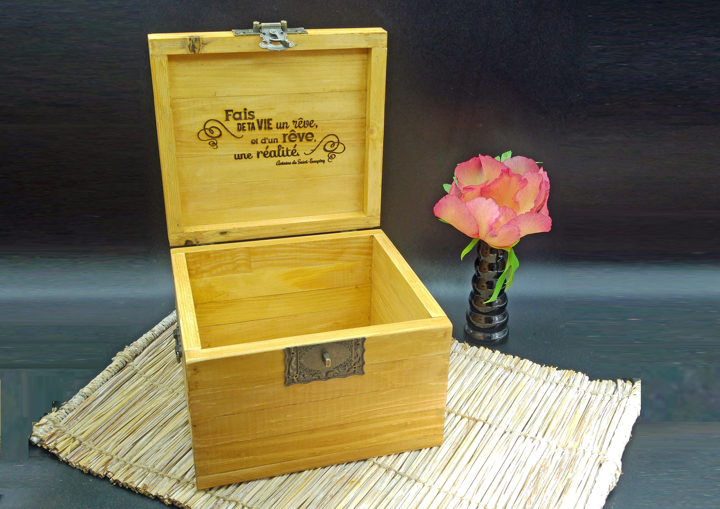 Coffret gravé – « Le Cube » – Image 8