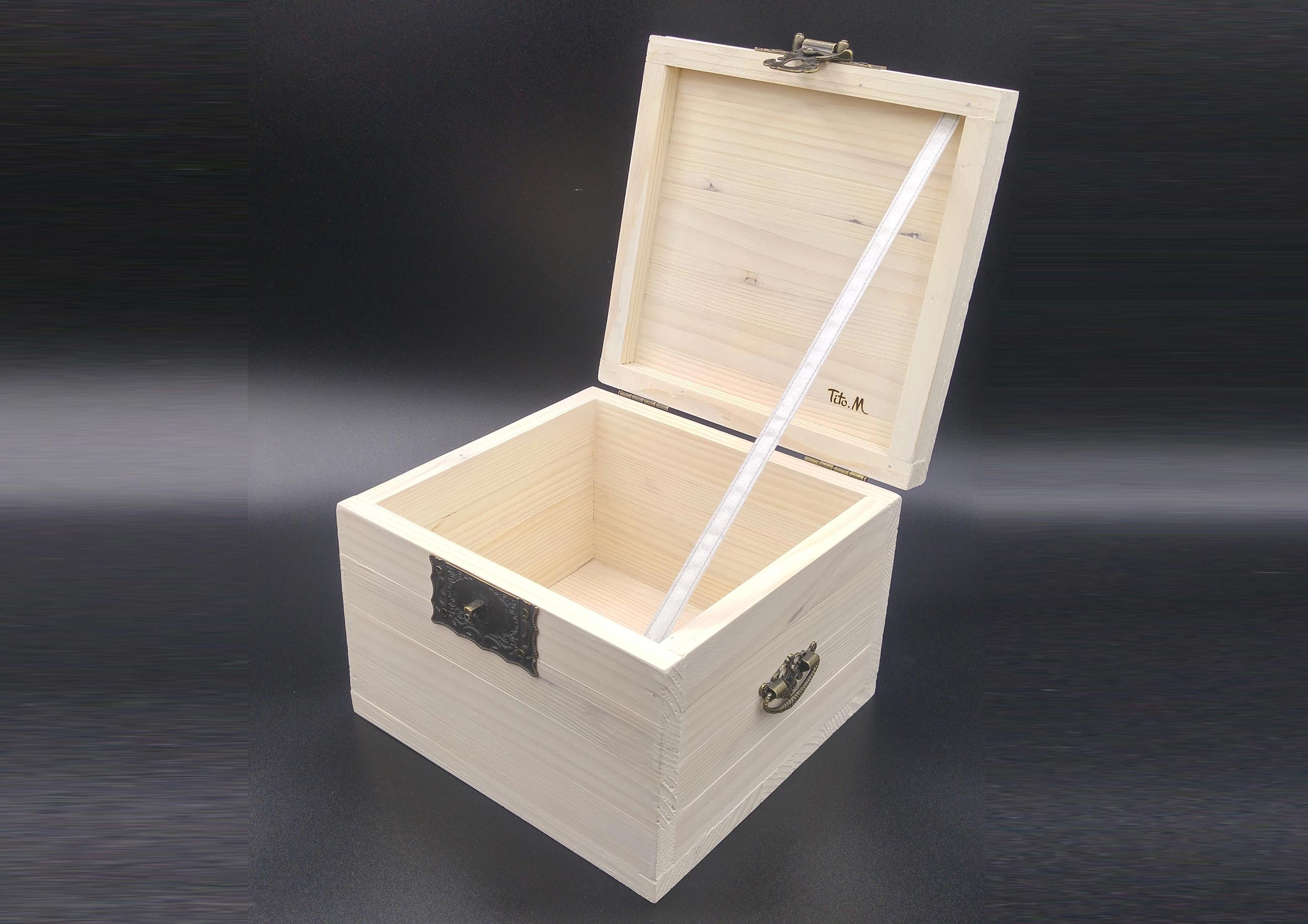Coffret gravé – « Le Cube » – Image 2