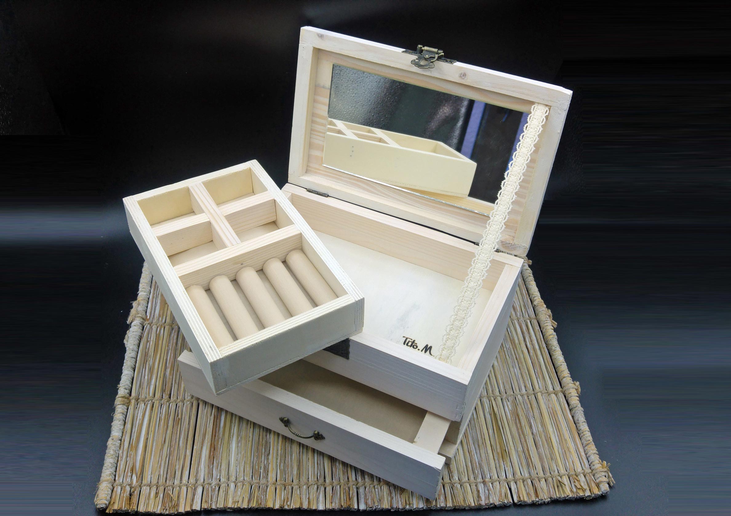 Boîte à bijoux gravée - "Luc" – Image 6