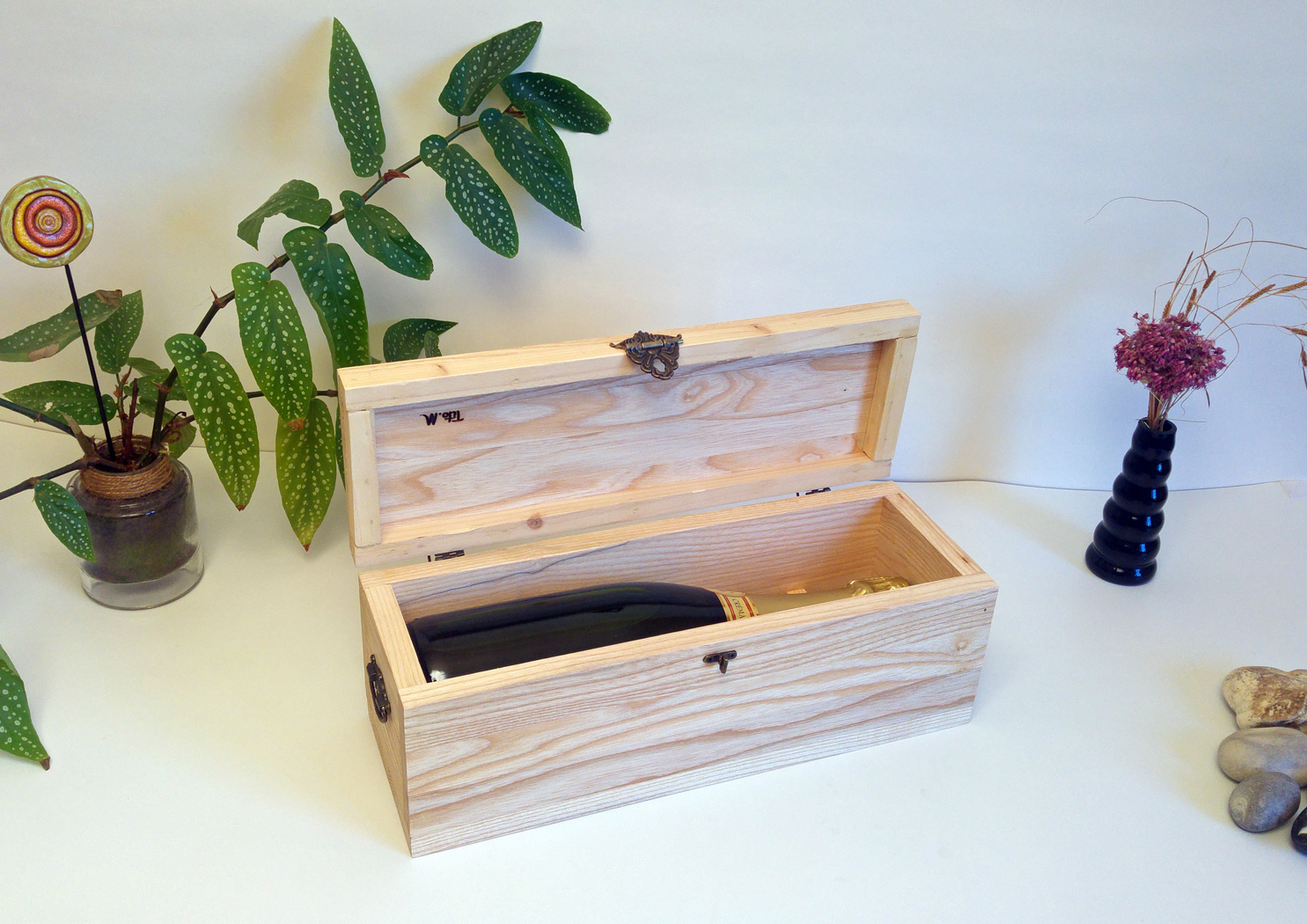 Coffret "Bulle" en Frêne - Disponible