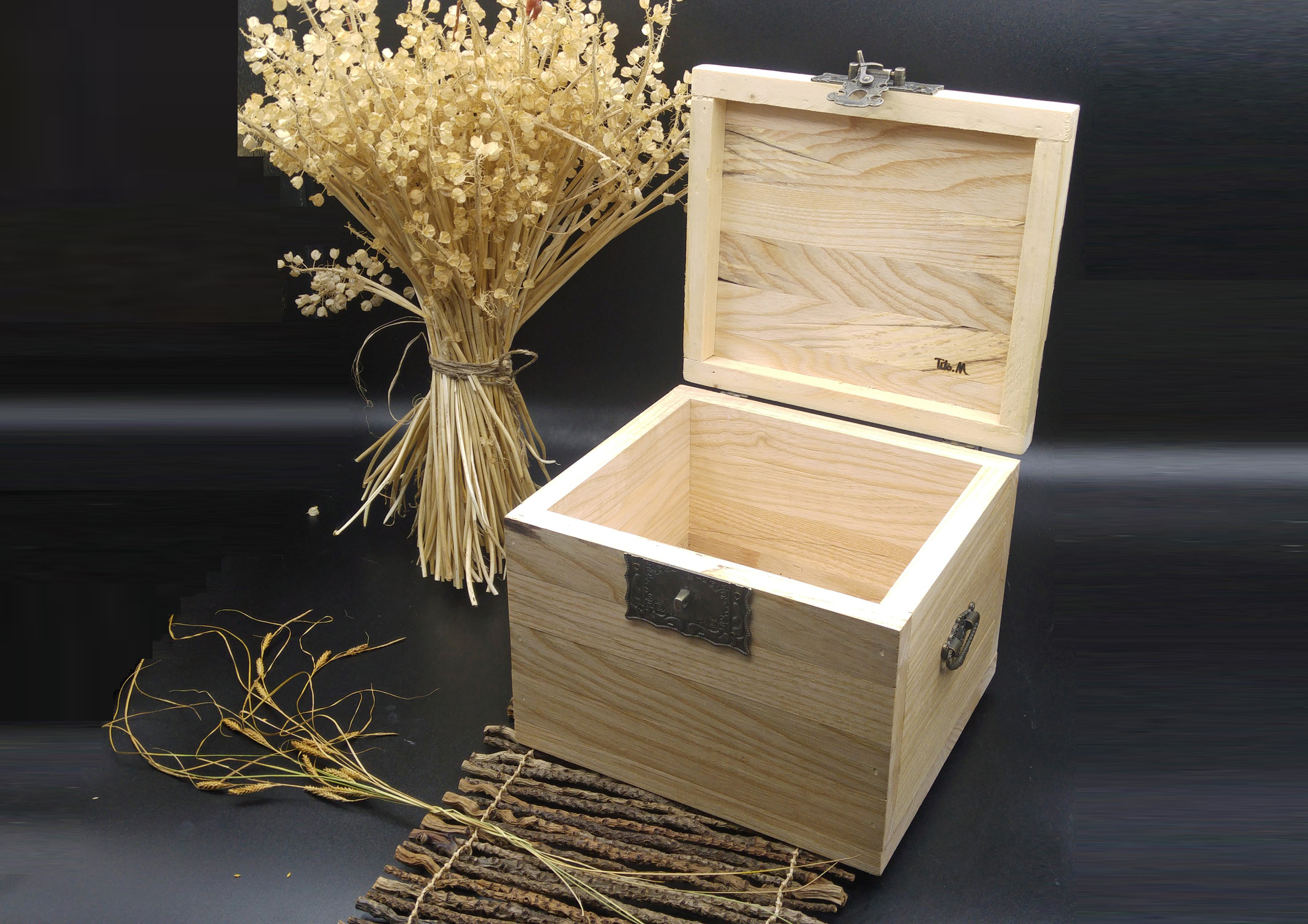 Coffret gravé "Noble Cube" – Image 6