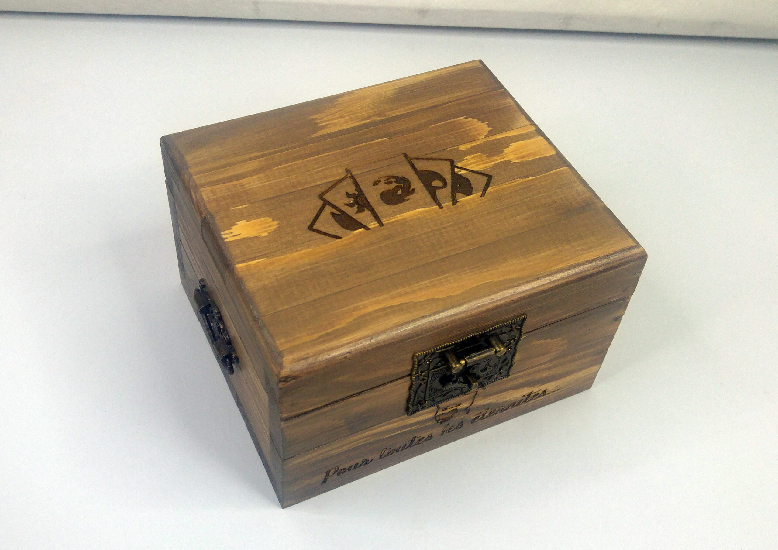 Petit coffret gravé – « BabyBox » – Image 11