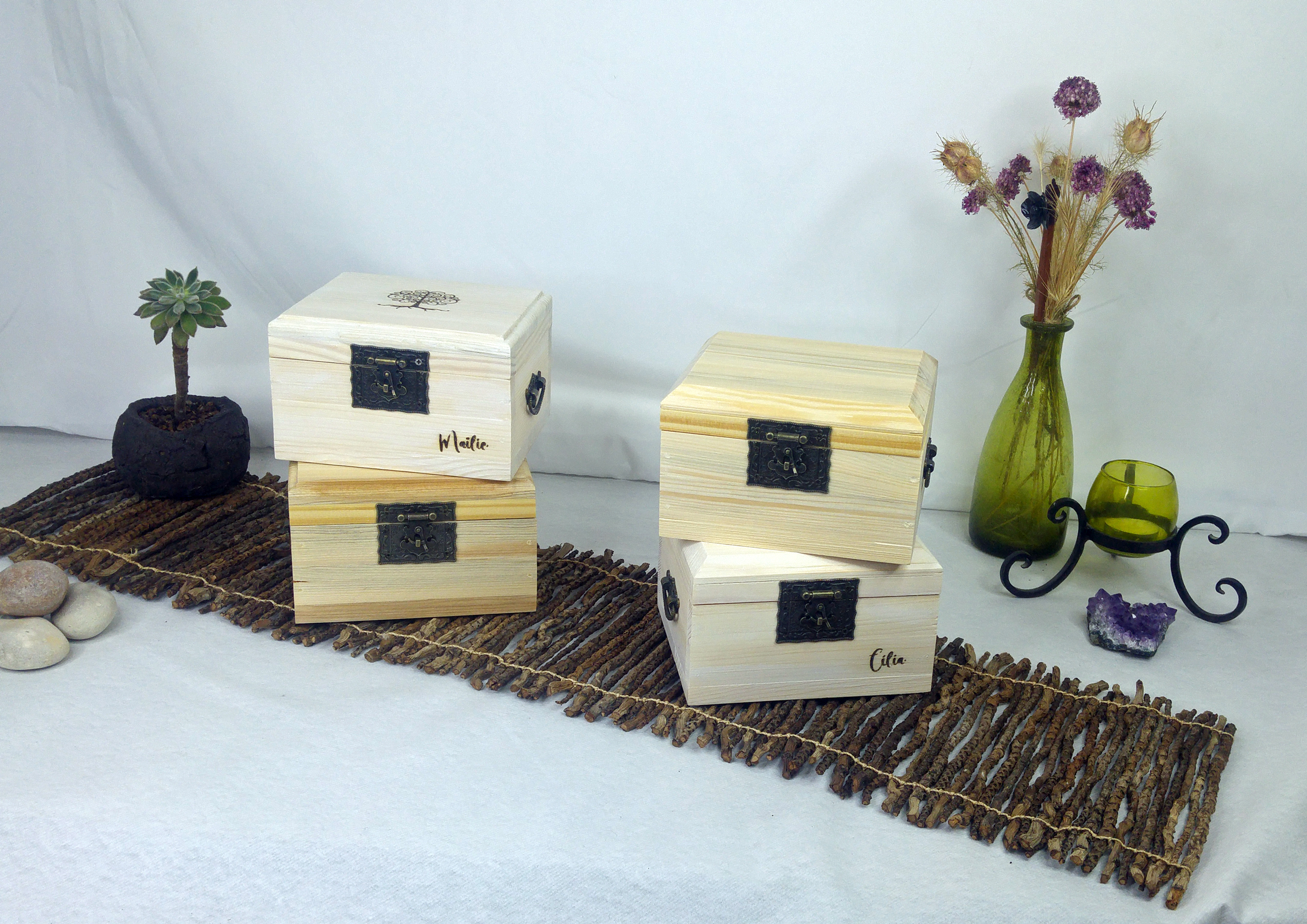 Petit coffret gravé – « BabyBox » – Image 23
